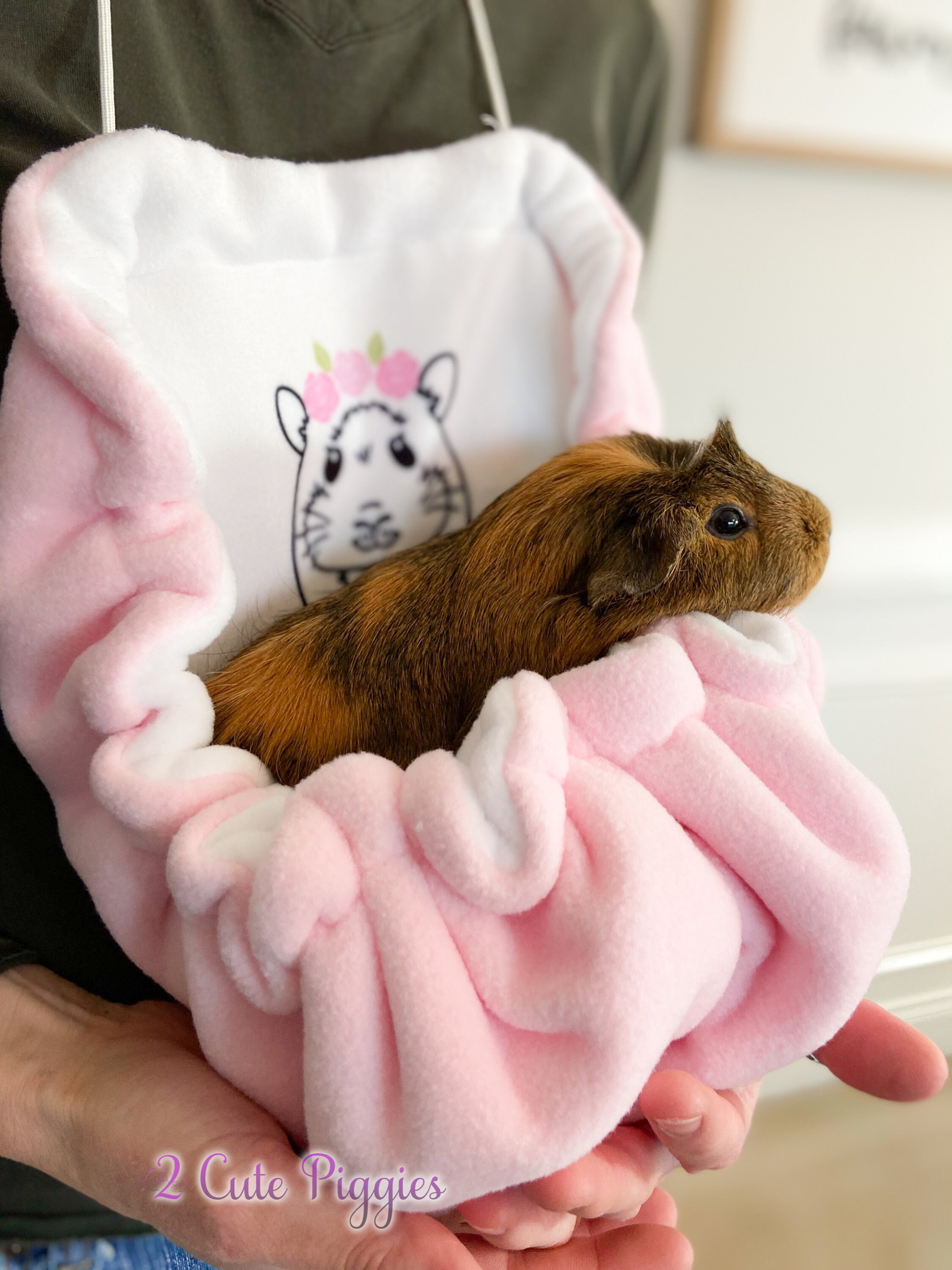 Personalized Guinea Pig Snuggle Sack Bonding Pouch Bonding Etsy