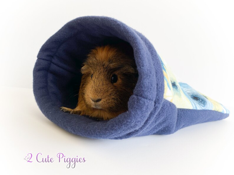 PERSONALIZED Guinea Pig Snuggle Sack With Matching Cage Tag Etsy