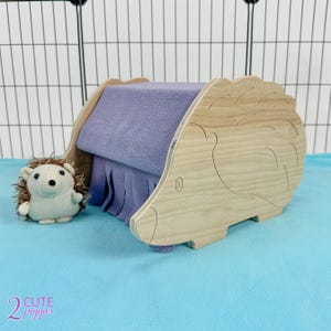 Hedgehog Hidey, Hedgehog Accessories for Cage, Hedgehog Tunnel, Hedgehog House, Hedgehog Furniture - Hedgehog