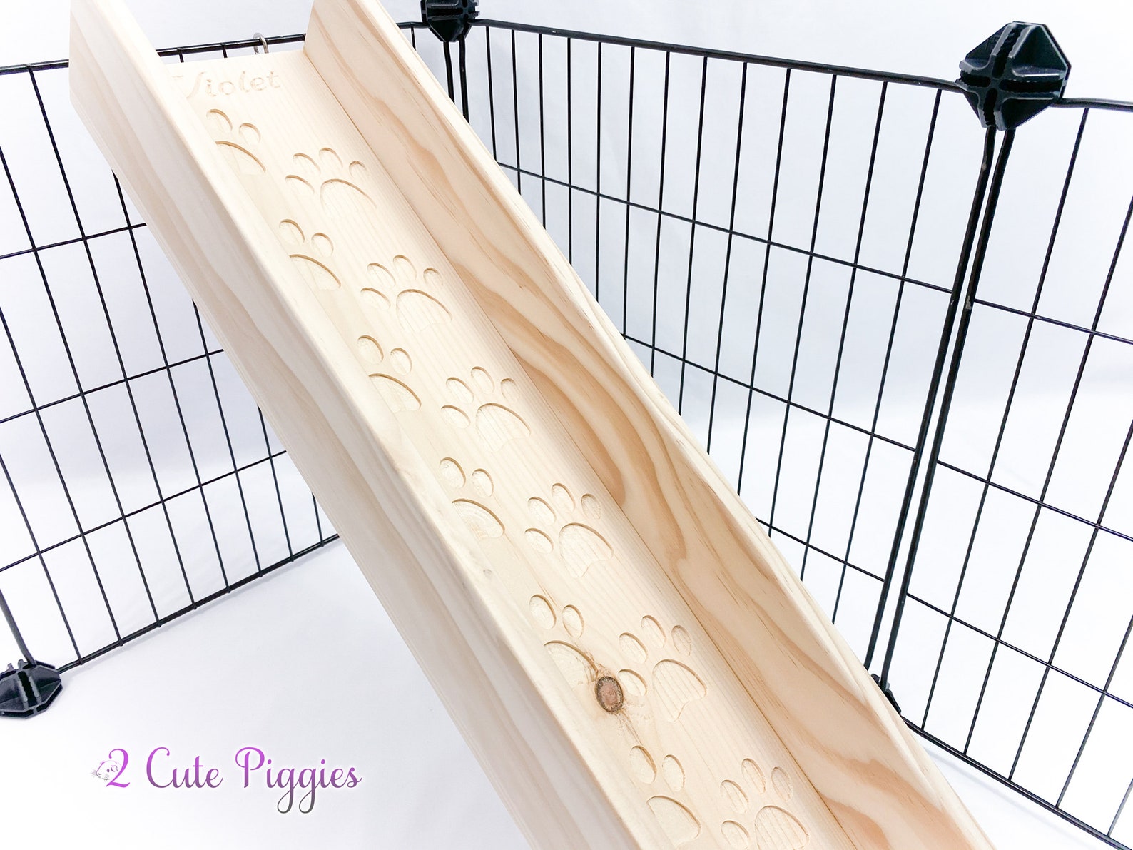 5.5 Guinea Pig Ramp With Sides Guinea Pig Accessory Etsy