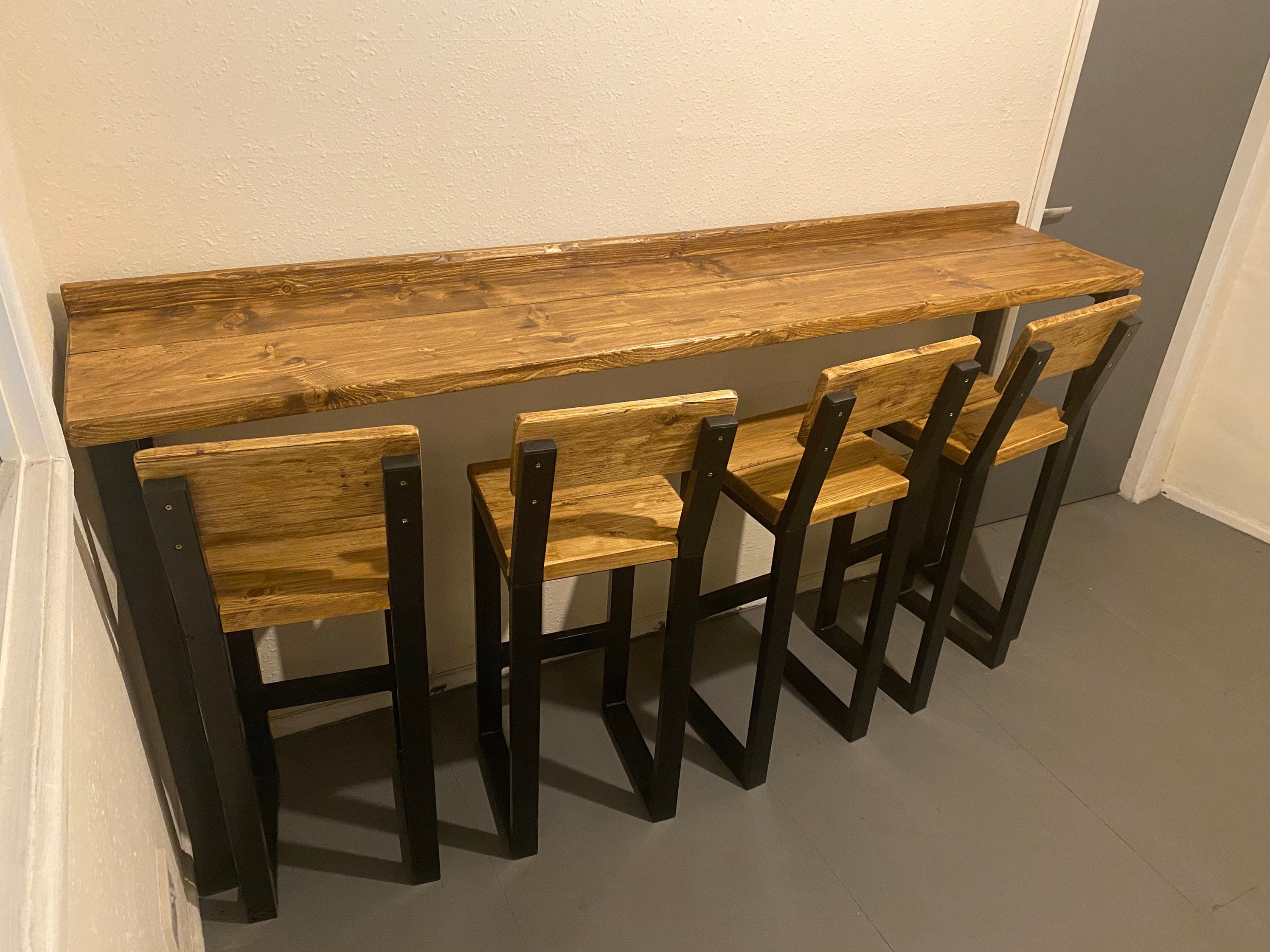 Breakfast Bar / Rustic Style / Handcrafted / High Quality Etsy