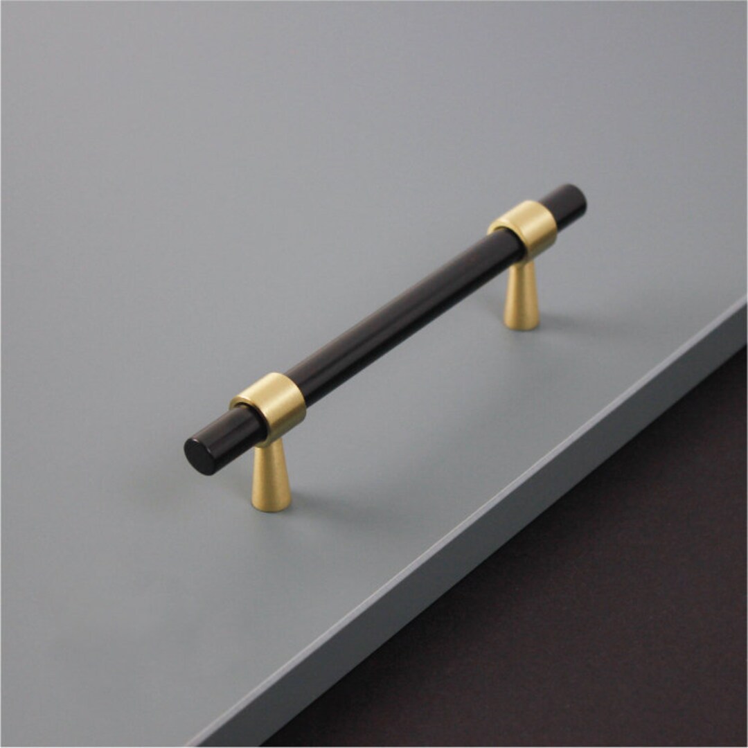 Black Brass Drawer Pulls Handles Dresser Knobs Kitchen Door