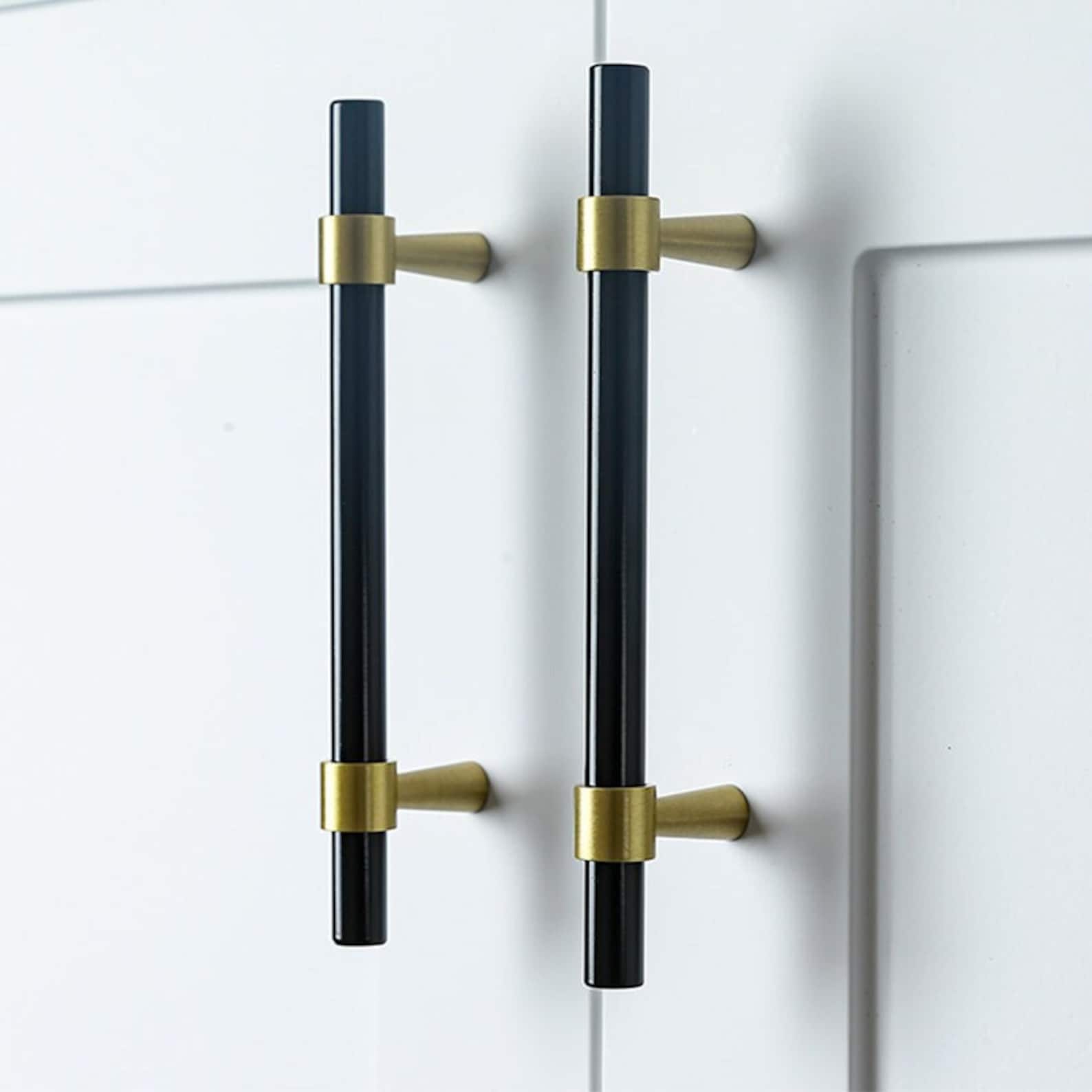 heavy brass drawer pulls handles black gold heavy brass drawer pulls handles black gold