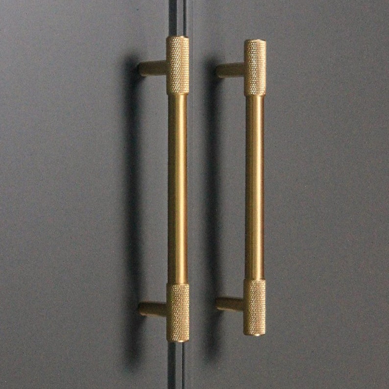 Brass cabinet pulls