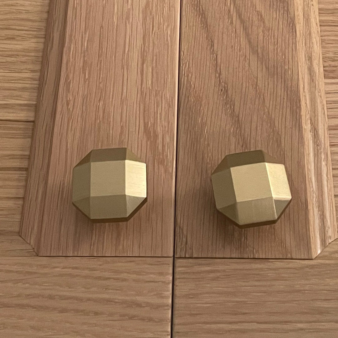 Square Knob Drawer Knobs Pulls Handles Dresser Knob Black Etsy