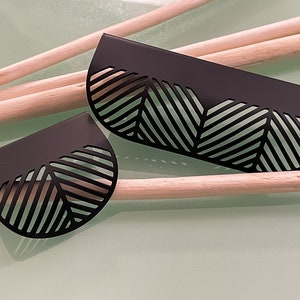 Invisible Leaf Cabinet Pull Invisible Drawer Pull Modern Cabinet Pulls, Leaf Furniture Hardware