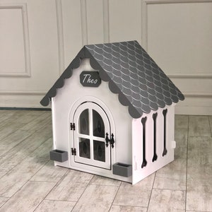 Modern Dog House, Wooden Pet House, İndoor Dog Bed, Dog Crate, Dog Kennel, Wood Dog House, Pet House, Pet Furniture, Dog Furniture,