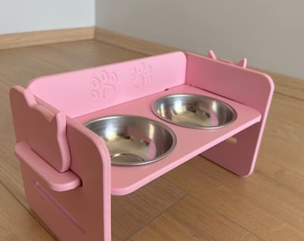 Premium Dog Bowl Stand, Elevated Dog Bowl, Dog Bowl, Raised Dog Bowl, Dog Feeding Stand, Raised Bowl Stand, Dog Bowl Holder