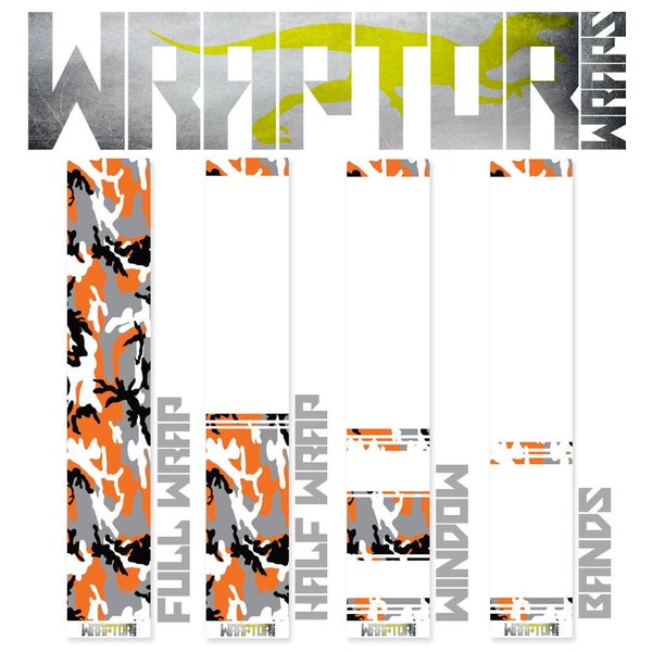 Archery Arrow Wraps - Urban Blaze Camo - 13er Pack