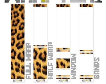 Archery Arrow Wraps - Leopard HD - Pack of 13 Wraps