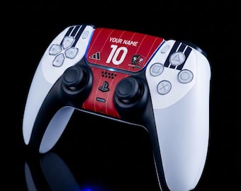 Exeter City Home 2026 PS5 Controller Skin, Personalised DualSense Vinyl Wrap, Custom Name & Number, Football Gift for Gamers, UK Made
