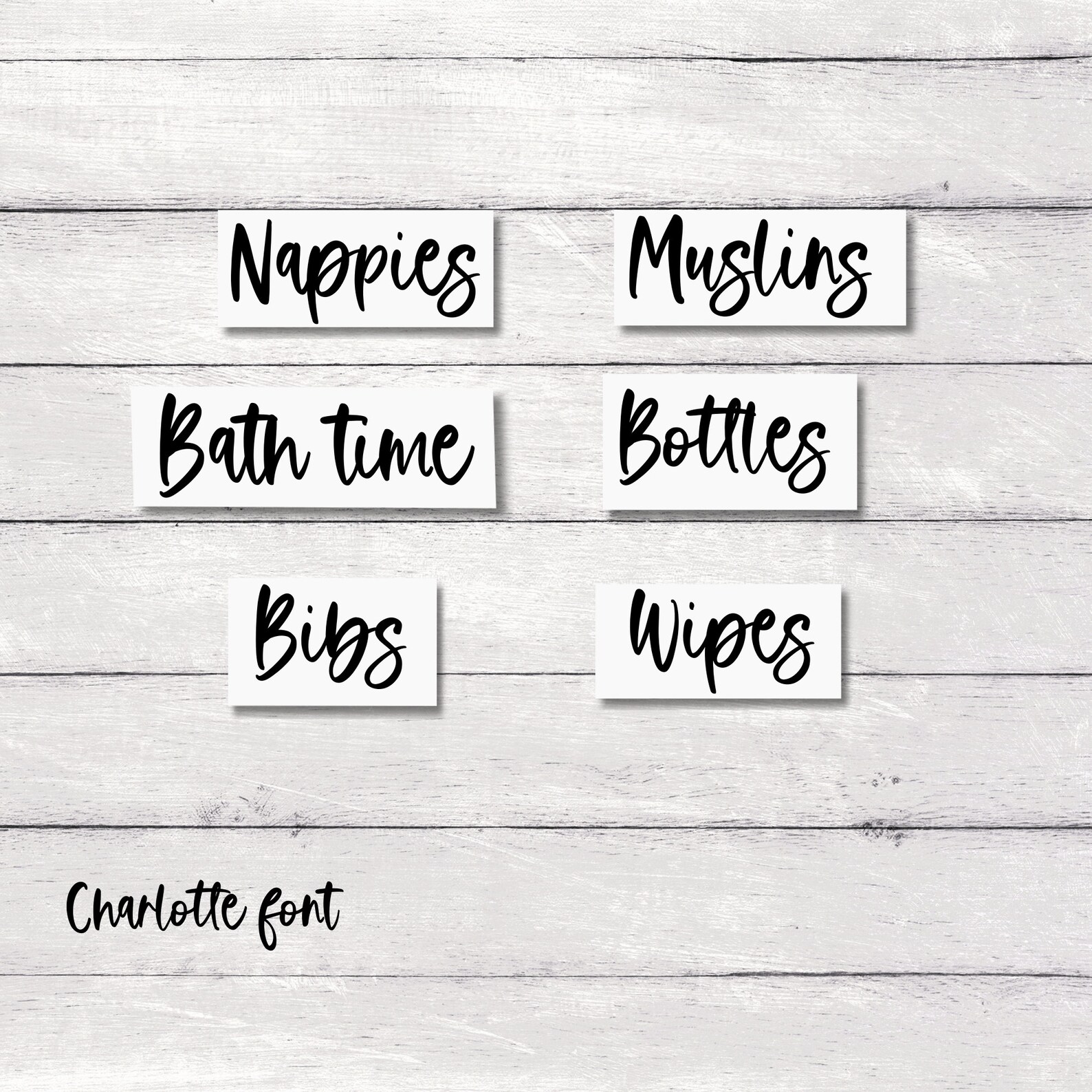 Baby Organisation Storage Labels Nursey Storage Labels Etsy