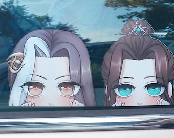 Danmei Car Peeker Stickers