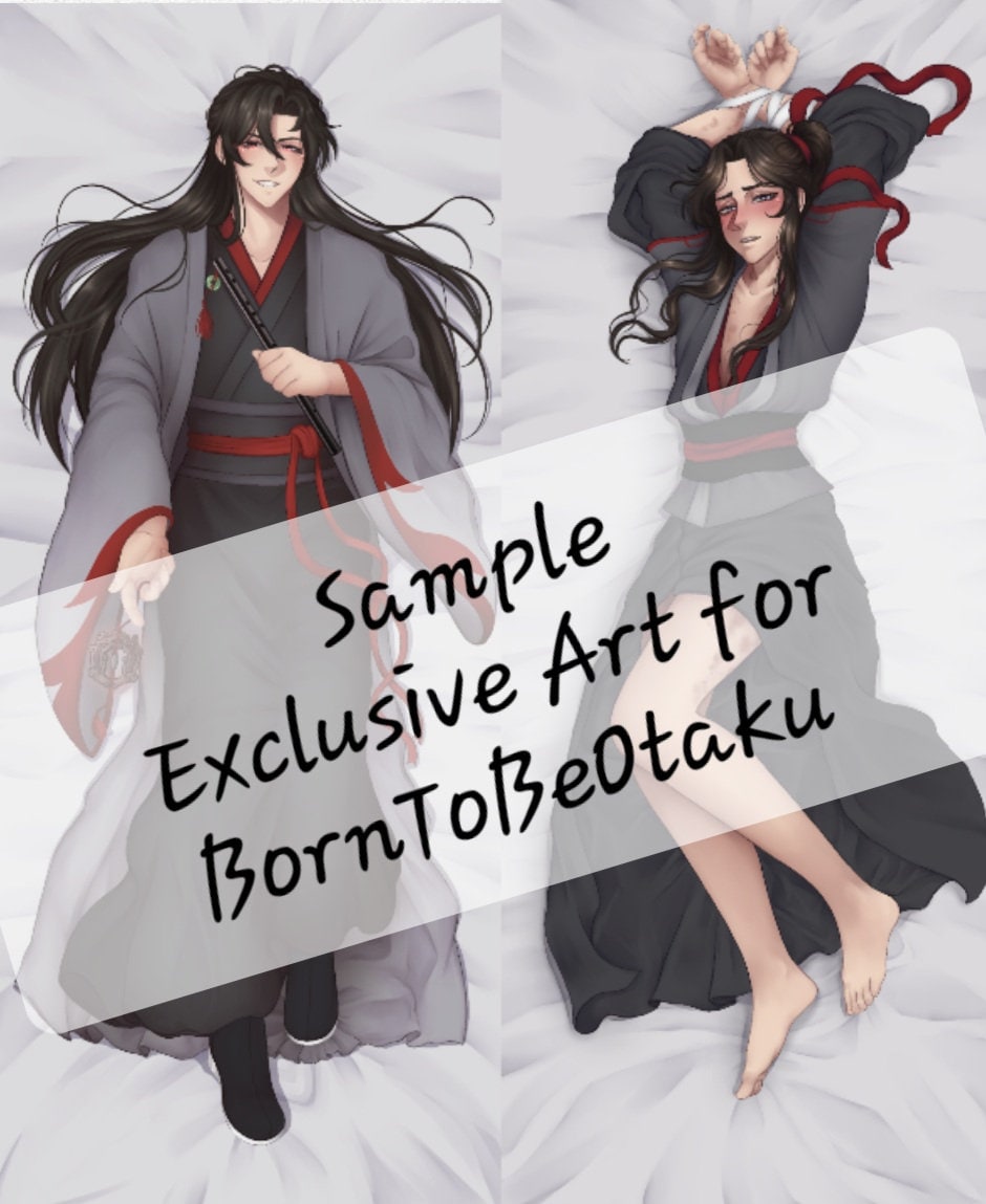 Wei Wuxian Mo Dao Zu Shi Dakimakura Anime Body Pillow Case 912037 Male –