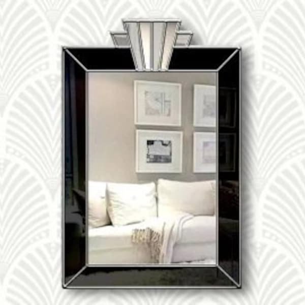 Vienna Royal Art Deco Mirror: Elevate Your Reflection, Redefine Your Space