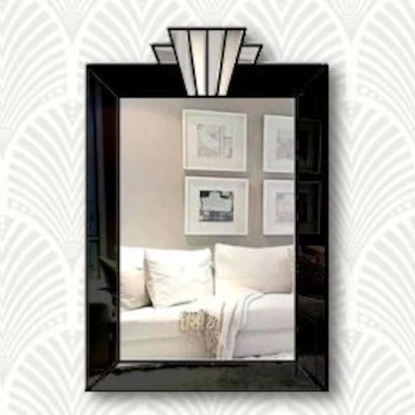 Vienna Royal Art Deco Mirror: Elevate Your Reflection, Redefine Your Space