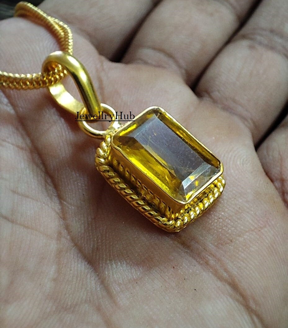 Gemstone pendant designs in gold deals
