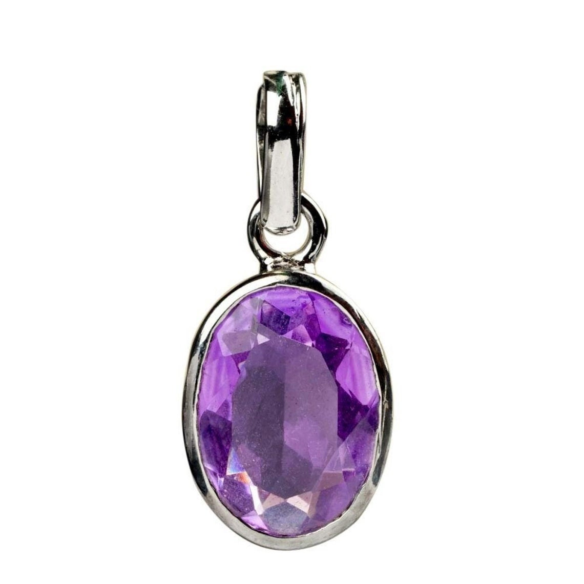Amethyst stone locket deals