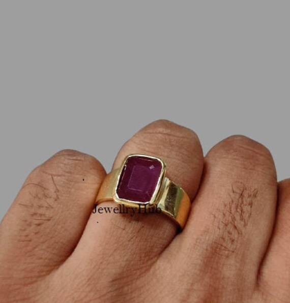 Buy Aurra Stores Unique & Effective 100% Original Ruby Manik Stone Ring for  Men & Women Online at Best Prices in India - JioMart.