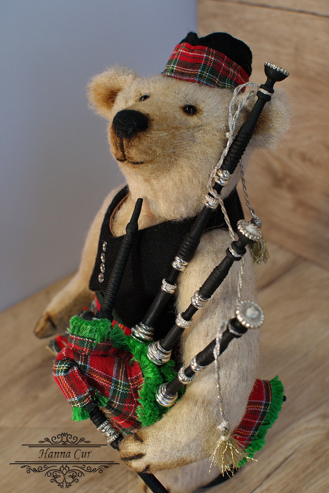 Miniature Scottish Bagpipe Model/Artist Toy Bagpipe/OOAK Etsy
