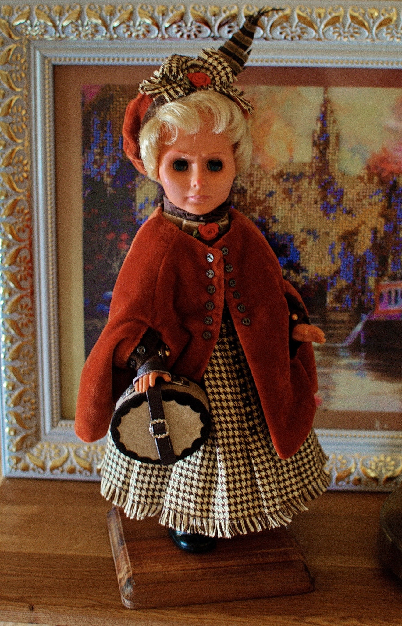 【使い勝手の良い】 Doll Order Custom Stand Doll Wooden Holders of Handmade その他