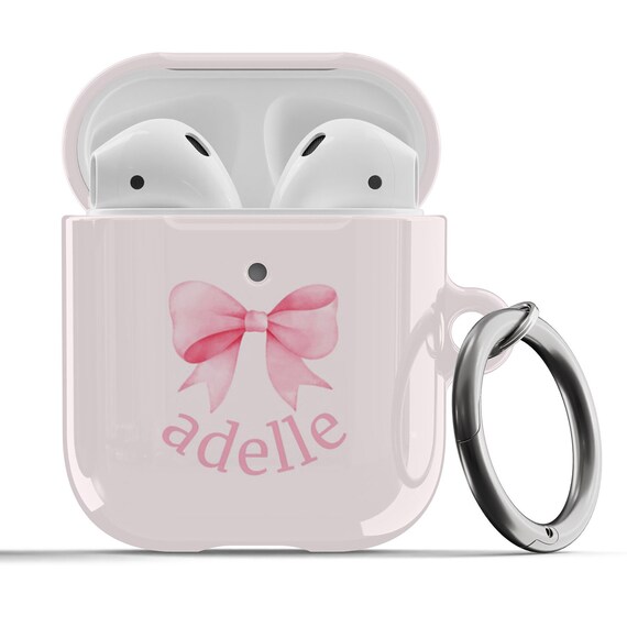 2nd Generation Airpods Case Pink Cute AirPod Case With Keychain
