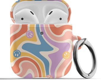Airpods Case Cute Retro Pattern