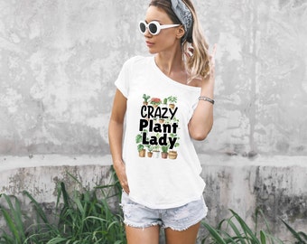 Crazy Plant Lady Digital Download, Shirt Design, Plant Digital Shirt Design - Instant Download for Gardener Green-Thumbed Nature Enthusiasts