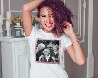 Golden Girls Full Color Screen Print Design, Ready to Press, Ready to Ship, Golden Girl Shirt Design