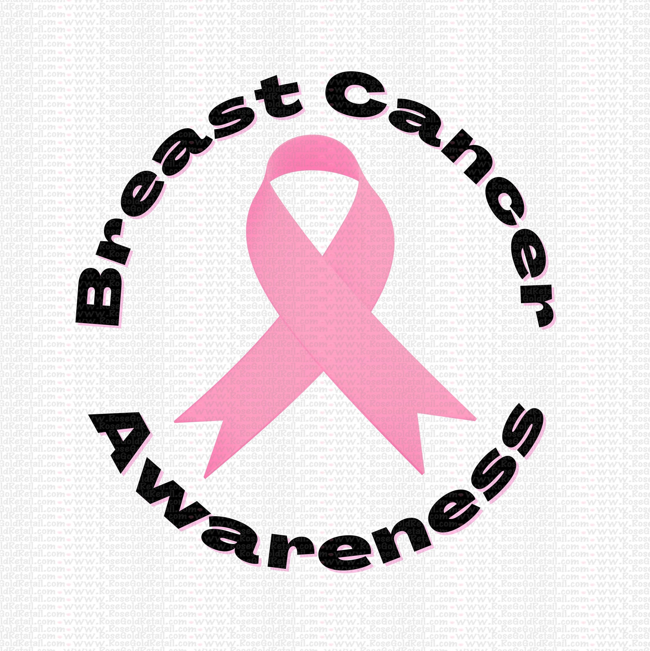 breast cancer ribbon transparent background