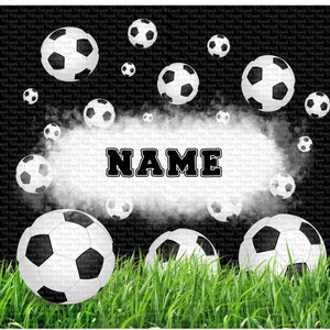 Black Soccer Team Name Tumbler 20 oz Skinny Tumbler Sublimation Design Digital Download PNG File - Instant Download Tumbler Design