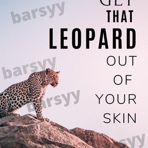 Leopard Prints . Inspirational. svg