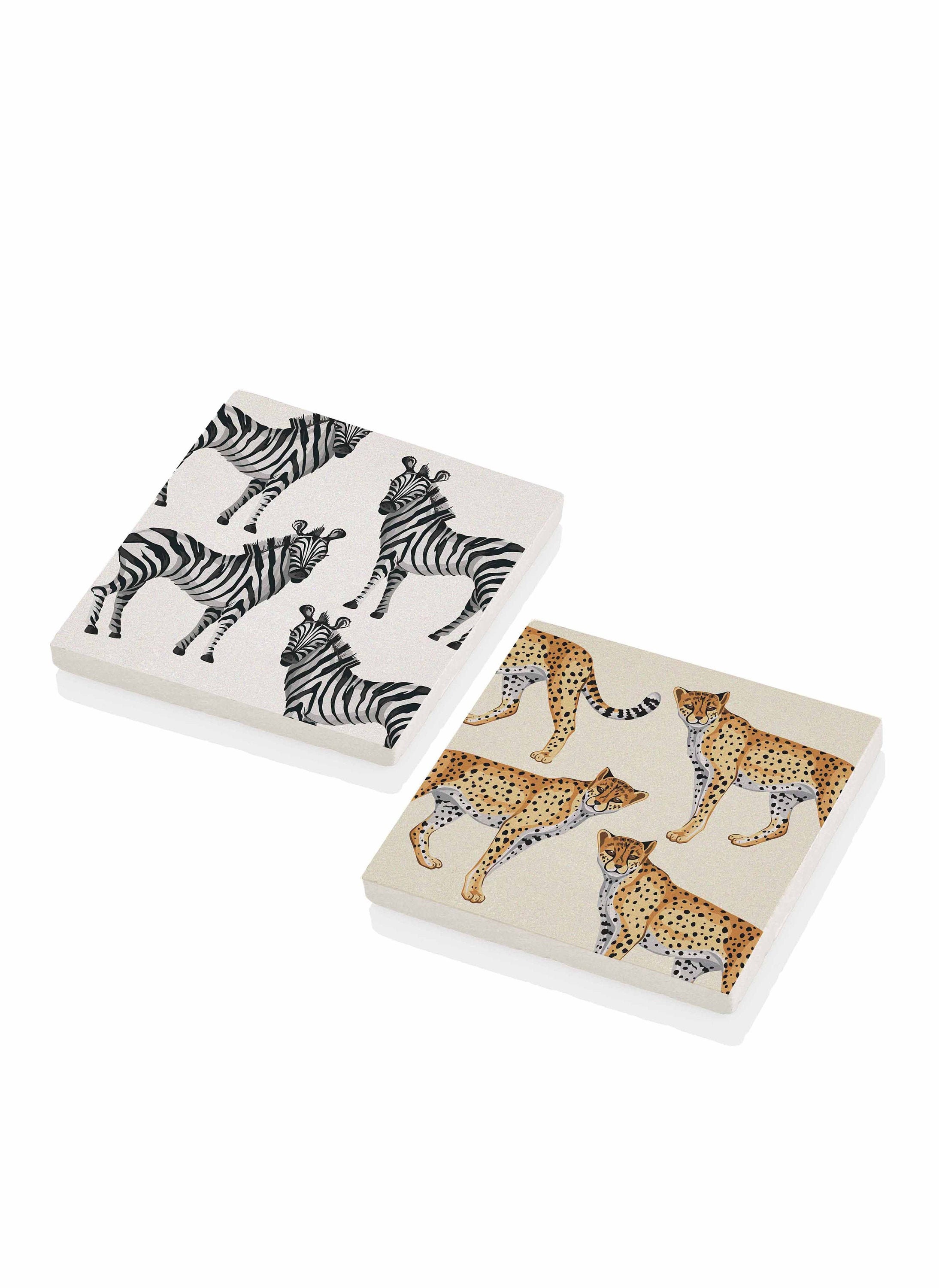 Diamond Art Animal Print Coaster cow, Leopard or Zebra Print 