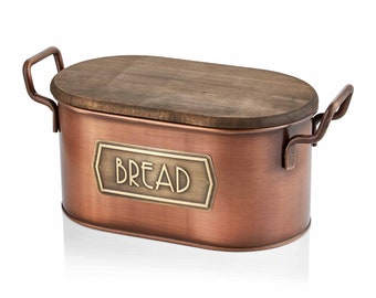 Copper Bread Bin