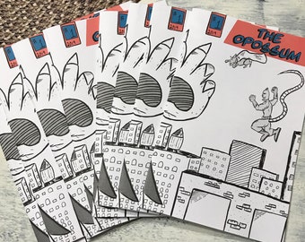 Das Opossum Comic Buch #1, Hero City Zine