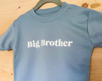 Big Brother T-shirt| Big Brother Announcement | Brother Announcement | Brother T-shirt | Personalised Brother T-Shirt | Big Brother