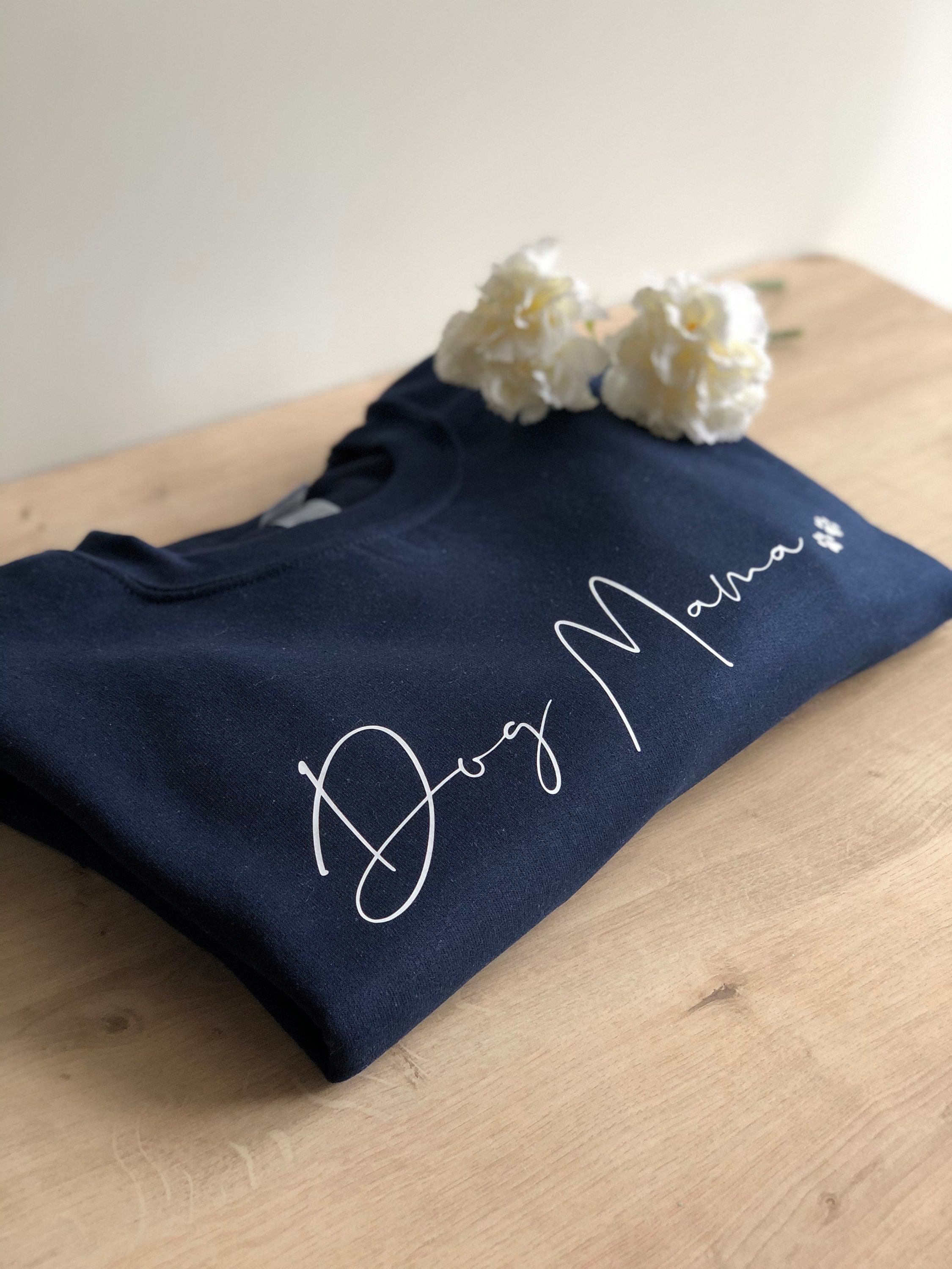 Dog Mama Sweatshirt Mama Sweatshirt Jumper Dog Mama Etsy UK