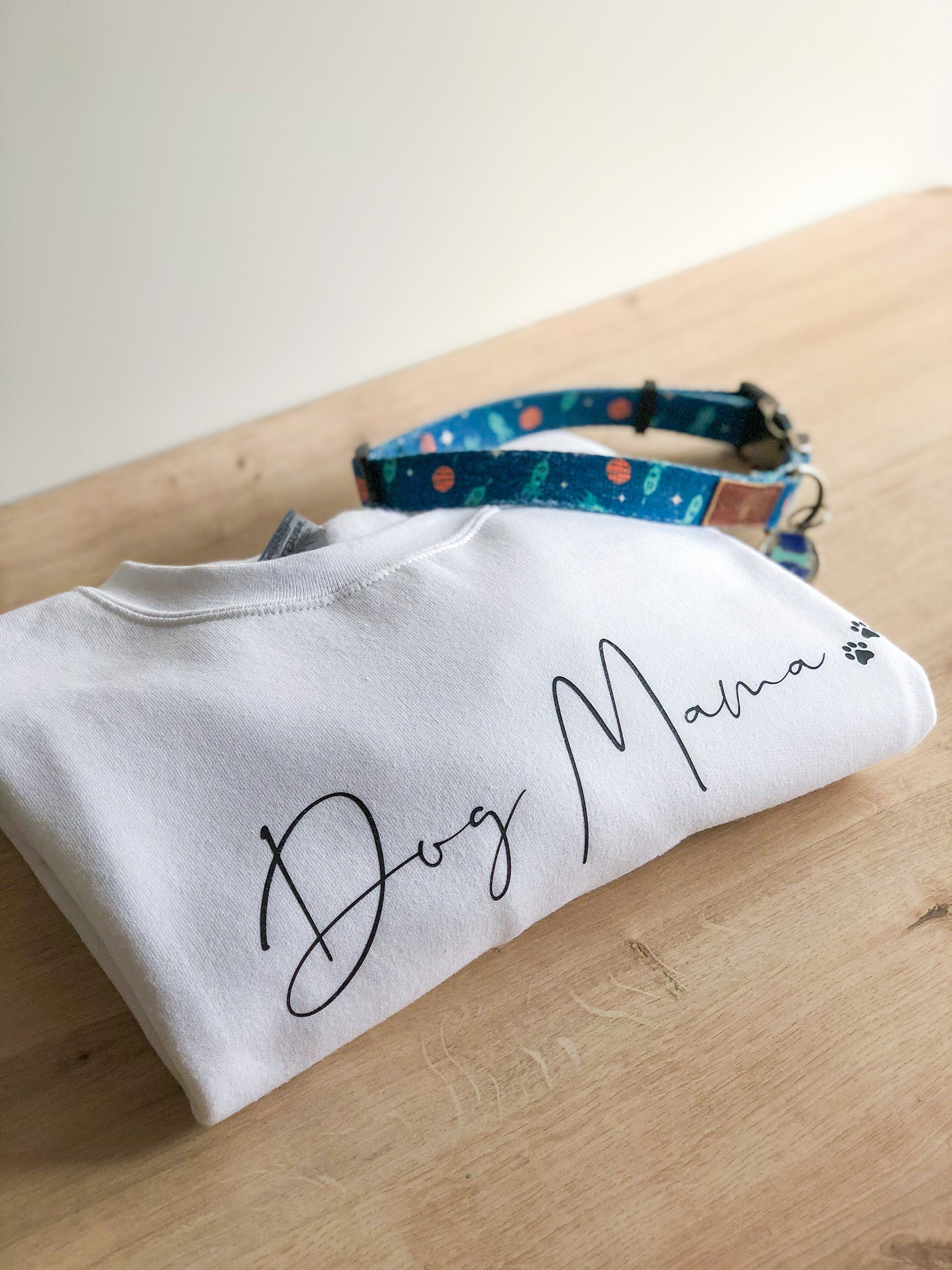 Dog Mama Sweatshirt Mama Sweatshirt Jumper Dog Mama Etsy UK