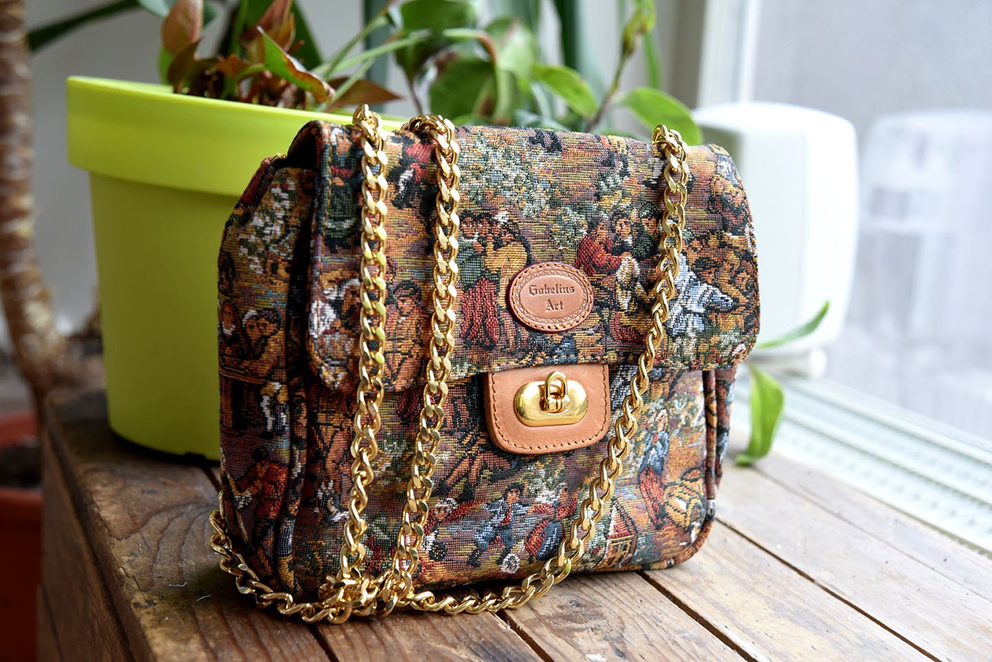 Gobelins Art Handbag Etsy UK