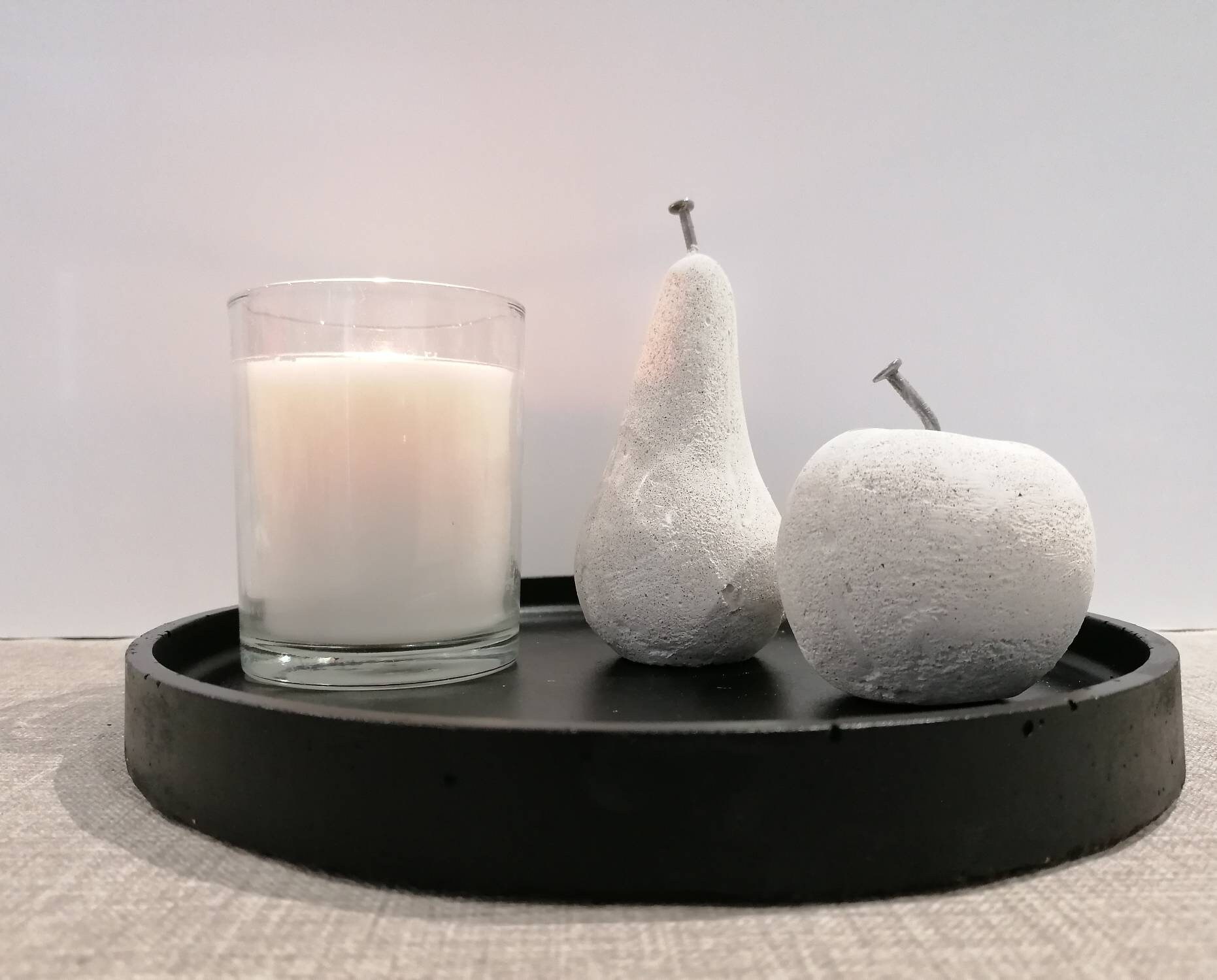 Concrete Decorative Tray home decor trinket tray display Etsy