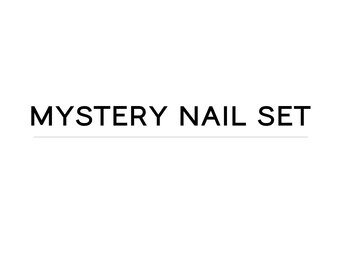 Mystery Press On Nails, Custom Handmade Reusable Nail Set