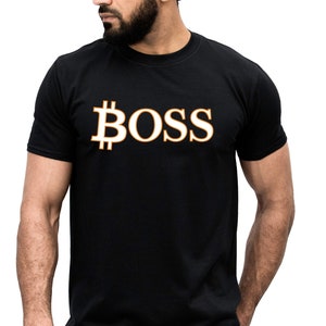 Bitcoin Logo Fashion T-shirt BTC Cryptocurrency Coin | Crypto Clothing Bitcoin Investor Hodler Gift Unisex Tee ALL SIZES