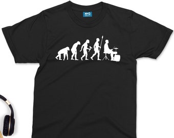 Schlagzeuger T-Shirt | Lustiges Schlagzeuger Geschenk | Rock Band T-Shirt | Schlagzeug Geschenk | Musikband | Rockmusik Geschenke | Rock Musik Tshirt für Ihn Sie