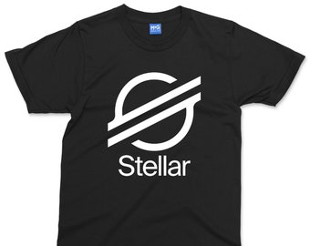 Stellar XLM Logo T-shirt | Digital Money Payment Protocol | Trading Clothing | Gift for Trader Investor Shirt | Investing T-shirt