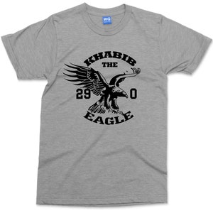 khabib Nurmagomedov Shirt 29-0 Eagle bird shirt MMA Mixed Martial Arts shirt Khabib fight shirt image 1