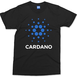 Cardano ADA Logo tshirt - Cryptocurrency Shirt - Crypto Currency Coin - Defi Technology - Coders/Miners Gift - Shirt for Traders/Investors