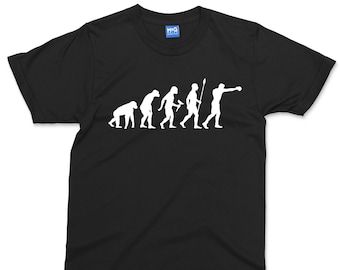 T-shirt Boxing Evolution / Camicia da boxe divertente / Regalo da combattente / Regalo per pugile / Amante della boxe / Regali di boxe / Camicia regalo per lui