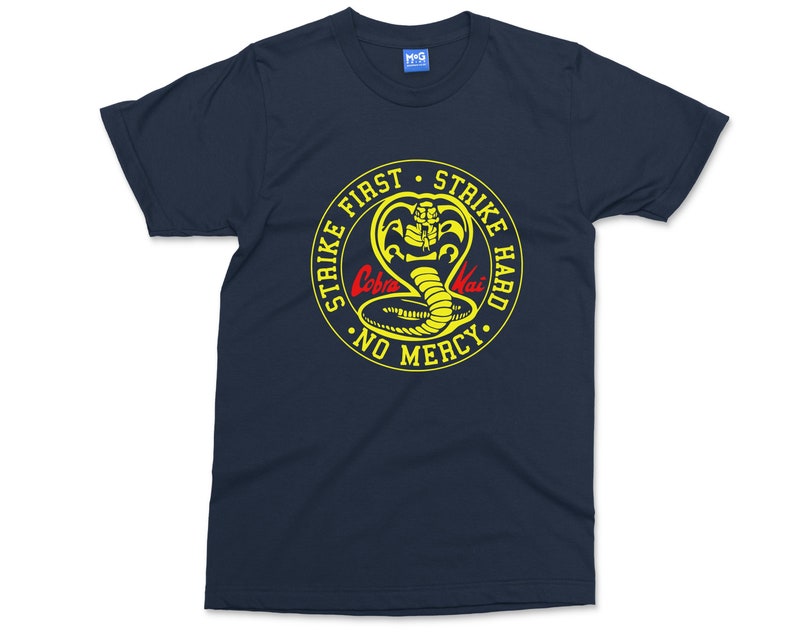 Cobra Kai Kids T shirt Kung Fu Top Gift Cobra Kai Shirt | Karate Kid | Karate Shirt | Kids Gift Shirt | Birthday Gift | Childrens ALL Sizes image 5
