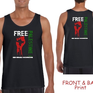 Free Palestine End Israel Occupation Human Rights No War Vest | Spread Peace Justice Unity Stand With Palestine Anti-War Protest Adult Top