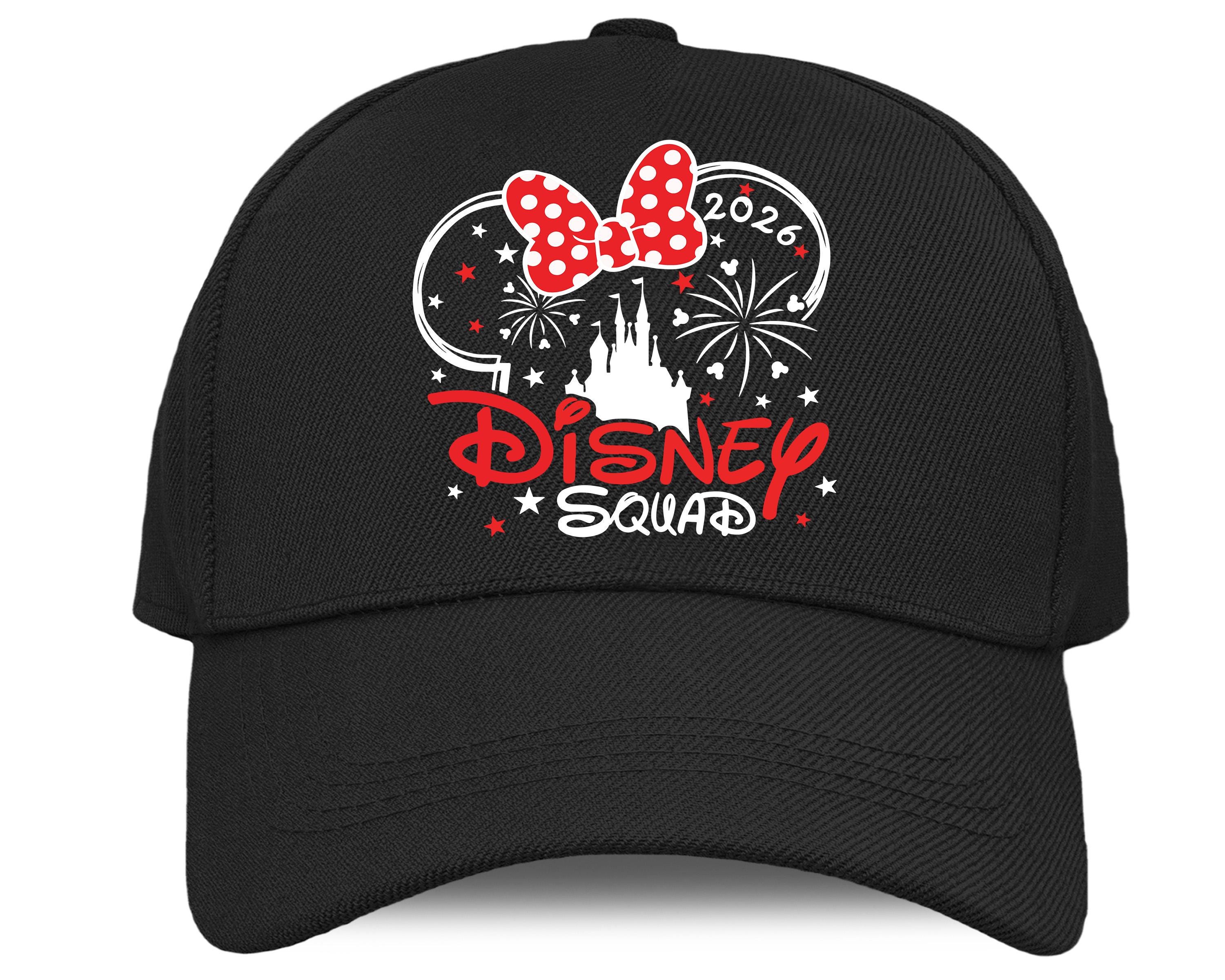 Disneyland Squad Baseball Cap, Disneyworld Mickey & Minnie Cap